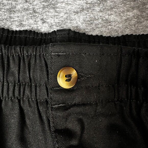 Creekwood Mens 4X Shorts Black Cargo Elastic Waist and Zipper Never worn NWOT - Picture 4 of 11